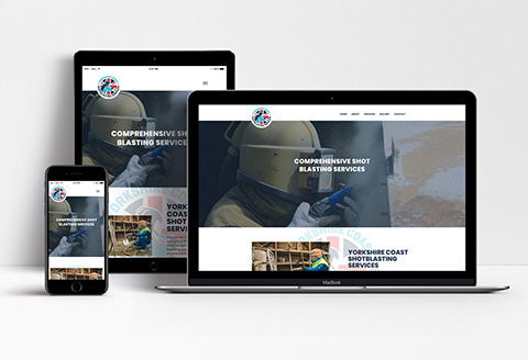 Yorkshire Coast Shotblasting Services Website